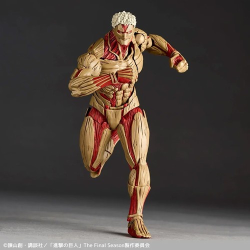 Kaiyodo Armored Titan Attack on Titan Incredibile Yamaguchi Revoltech In Magazzino - Foto 11 di 16