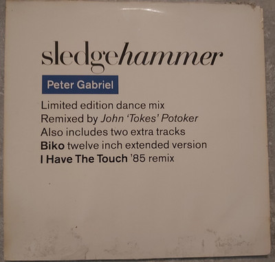 Peter Gabriel   Sledgehammer (Limited Edition Dance Mix) - Vinyl , 12'' , 45 RPM