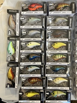 13 Fishing Jabber Jaw 60 - Full Collection of All 19 Colors
