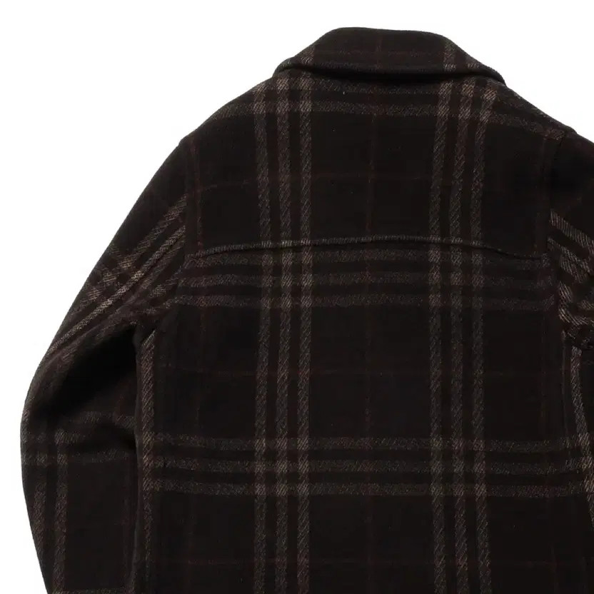 Burberry Check Wool Coat for Men - Size 100