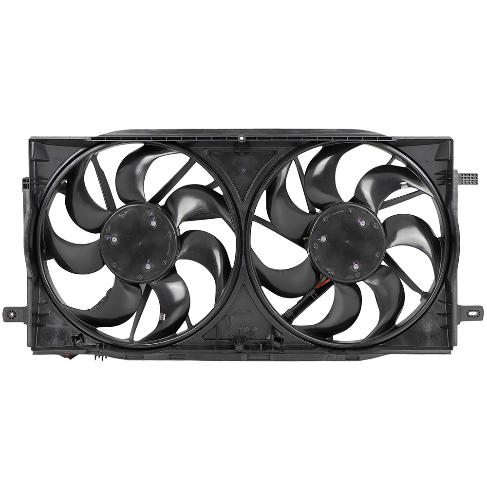 Engine Radiator Condenser Fan Assembly For 2021 2022 2023 2024 Ford Bronco