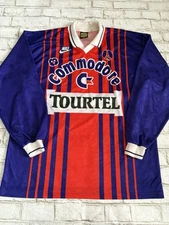 Nike 1993 1994 Paris Saint-Germain PSG Home Jersey Shirt Kit XL Long Sleeve