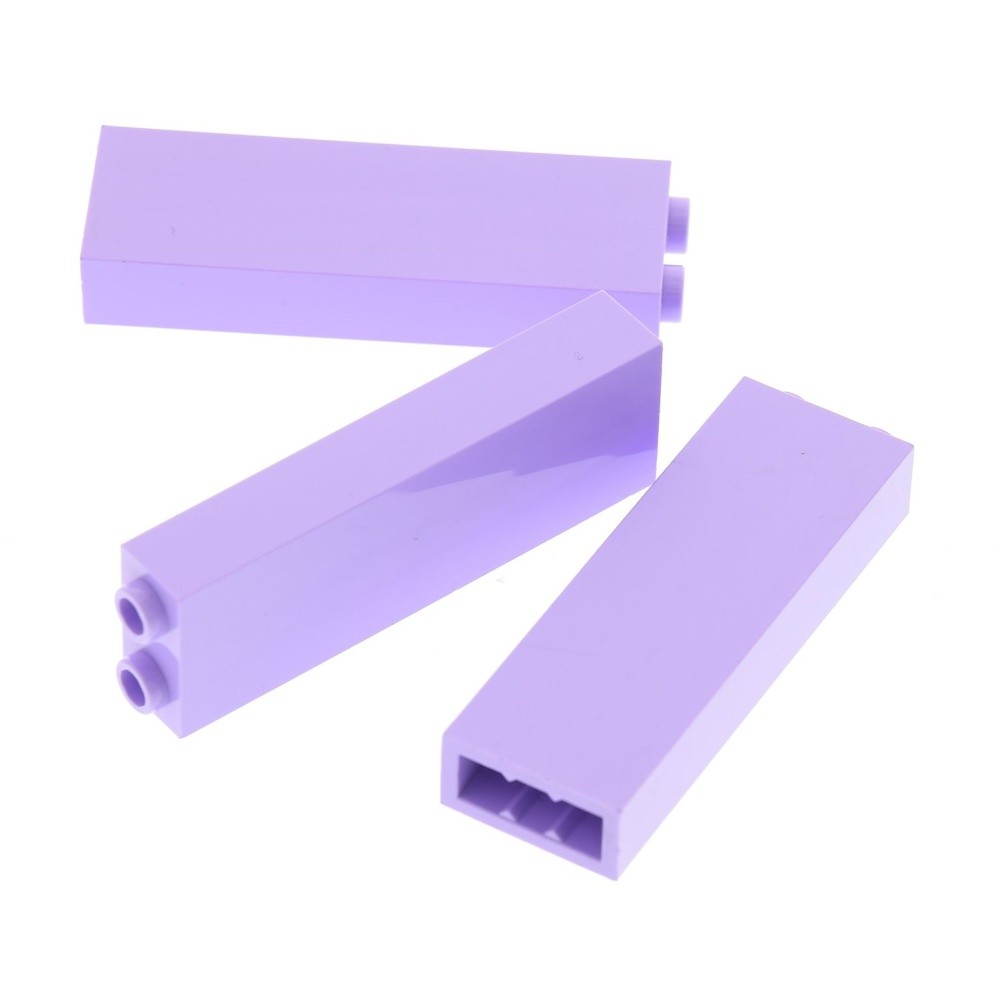 3X Lego Building Brick 1X2X5 Lavender Support Column Carrier Pillar 6101878 2454