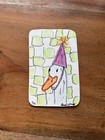 Illustrated whimsical Duck ACEO art card 3/4 — photo 1
