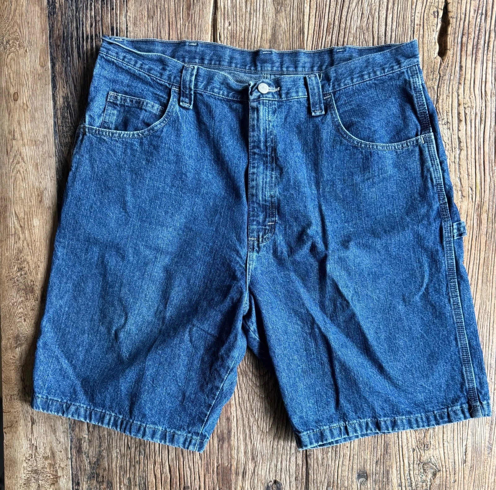 wrangler carpenter jean shorts mens 38