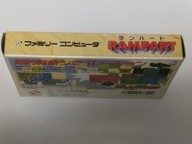 Rampart W/Box Manual CIB Famicom FC Retro Unused Game Very Good NTSC-J Japan
