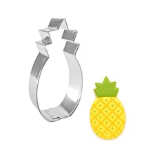 Pineapple 4'' Cookie Cutter Metal Luau Hawaiian Party Made in the USA