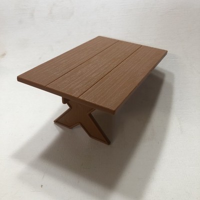 Barbie Arco Wood Look Table Missing A Cross Stand