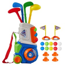 Toddler Golf Set, Plastic Kids Golf Clubs Ages 1 2 3 4 5 Years Old with 4 Gol...