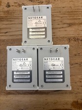 Lot of 2 Netgear XE104 and 1  XET1001 85 Mbps Ethernet Adapters Qty 3 