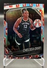 2025 Prizm WNBA - Chelsea Gray #111 Logo Prizm - Las Vegas Aces