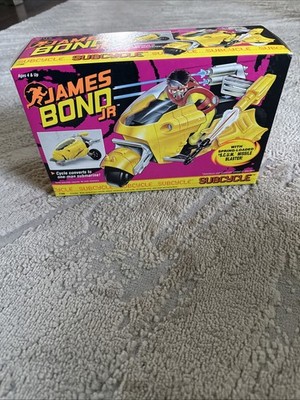1991 Hasbro James Bond Jr Subcycle Unopened Box Sealed