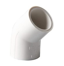 3/4-Inch 45 Degree PVC Pipe Elbow - Packs, White 3/4 Inch 10