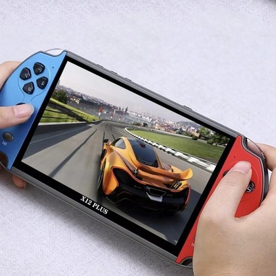 X12P 16GB Handheld Spielkonsole Spiele MP5 7''Kinder Video Retro Game Consoles