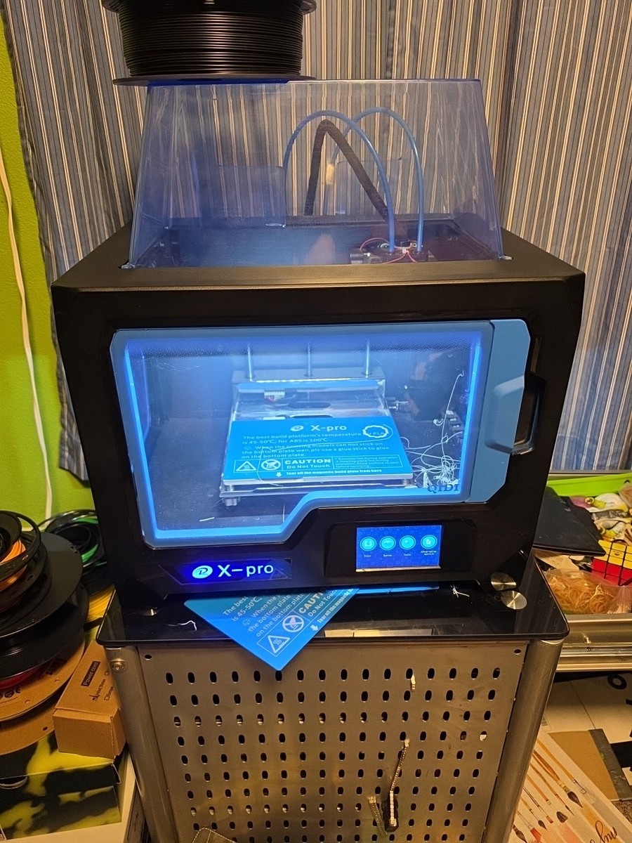 QIDI Technology X-Pro 3D Printer with Power Cable and Extras | eBay
