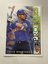 2026 Topps Series 1 Julio Rodriguez #TP-21 ProFiles By Ken Griffey Jr. Mariners