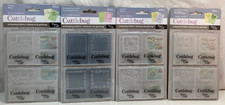 4 Provo Craft Cuttlebugs Embossing Folders Flowers Hearts Thanks Decorative