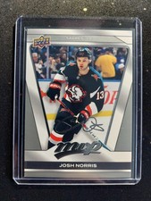 UPPER DECK SILVER SCRIPT ICE HOCKEY #136 JOSH NORRIS 