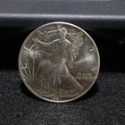 1991 WALKING LIBERTY AMERICAN EAGLE .999 FINE SILVER DOLLAR COIN 1oz. $1 USA