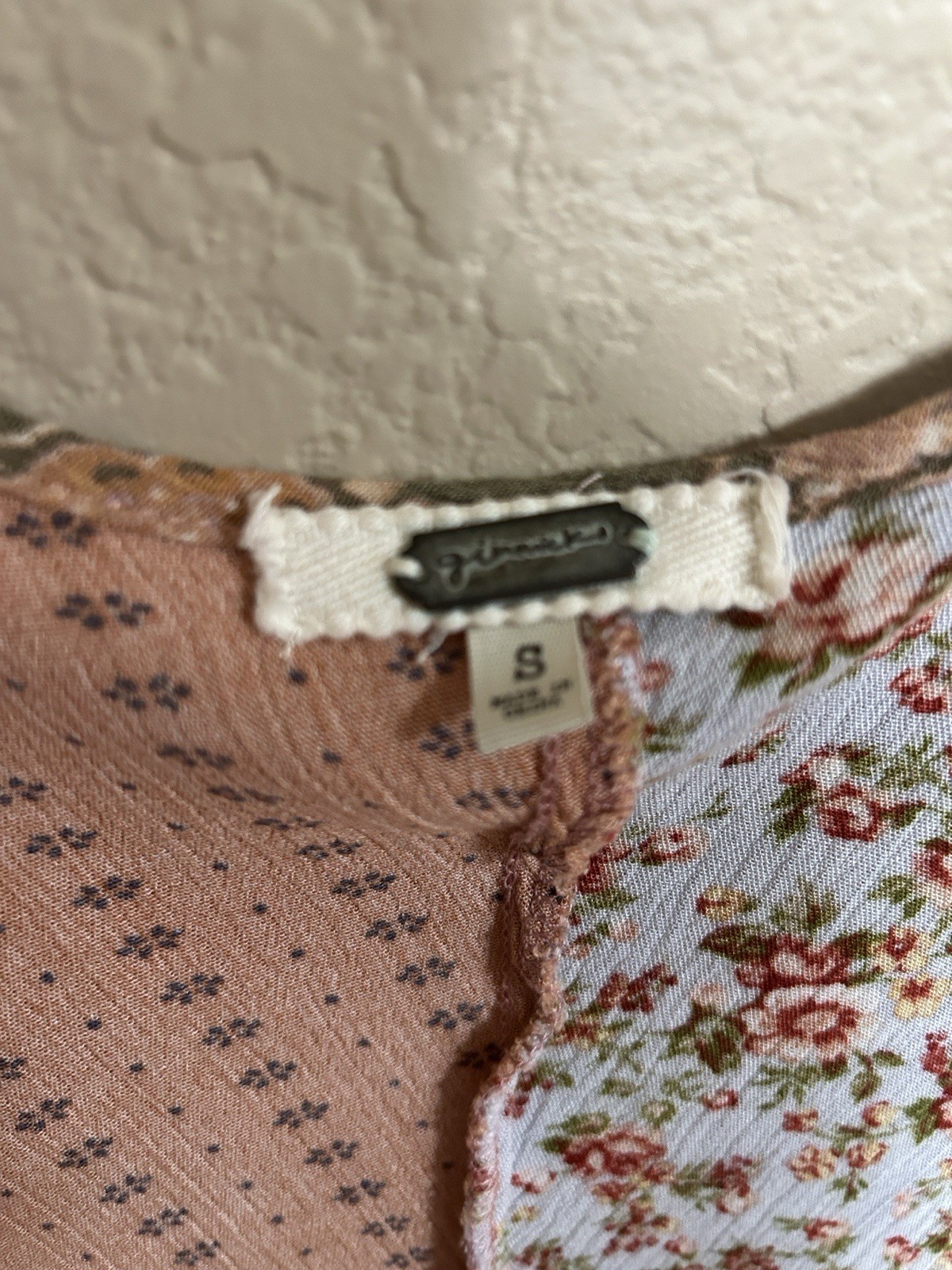 Gimmicks Boho Patchwork Open Front Duster Kimono … - image 2