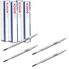 4x BOSCH DURATERM GLÜHKERZEN passend für AUDI A3 A4 A6 SEAT ALTEA LEON TOLEDO SK