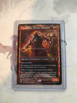 Purphoros, Bronze-Blooded (Showcase) Theros Beyond Death Regular NM