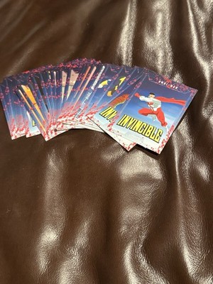 NYCC 2025 Exclusive Keepsake Invincible Blood Splatter 30 Card Lot Some Dupes