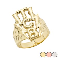 Taking Care Of Business (TCB) Mens Ring In Go...