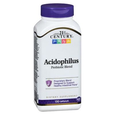 21st Century Acidophilus Probiotic Blend Capsules 150 Capss By 21st Century