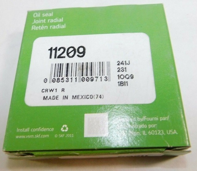 Skf 14855 Shaft Seal, 11/2 X 2 X 5/16", Crw1, Nitrile eBay