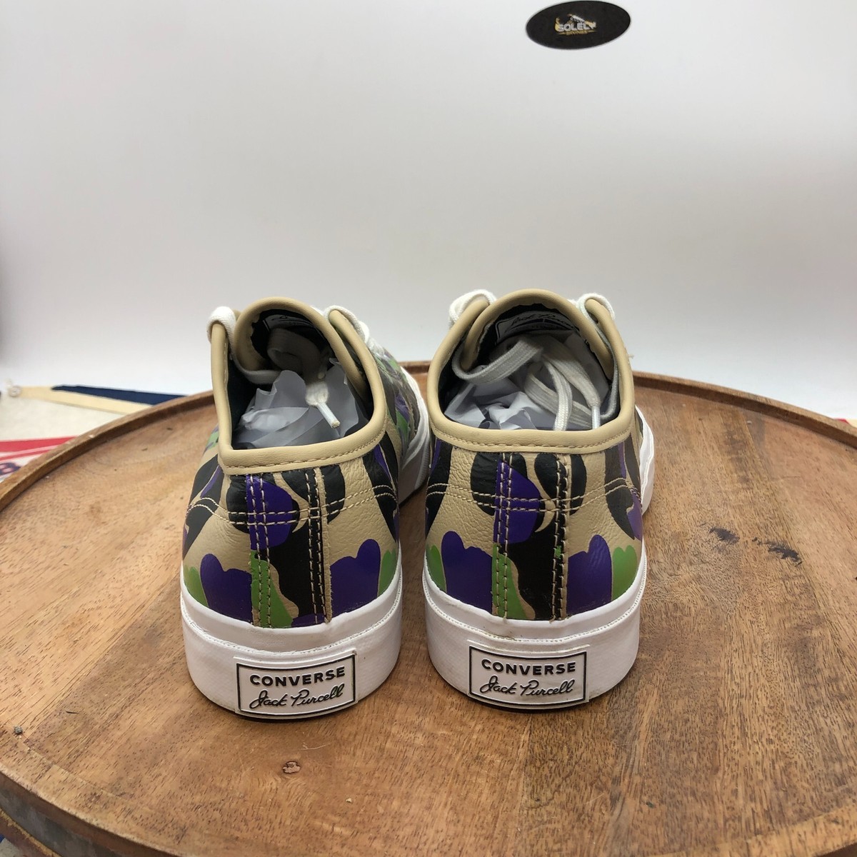 Size 7.5 - Converse Jack Purcell Low Candied Ginger Camo for