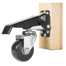 WEN CA3060 800lbs Capacity 3-In Wheels Retractable Workbench Casters, 4 Pack