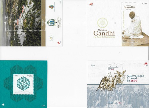 PORTUGAL AZORES & MADEIRA - 19 MNH SOUVENIR SHEETS - 2019 - Picture 3 of 5