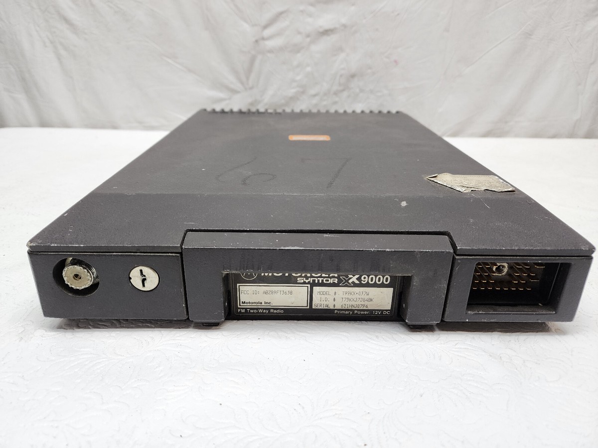 MOTOROLA SYNTOR XX9000 RADIO T99KX+037W 150-174 MHz VHF | eBay