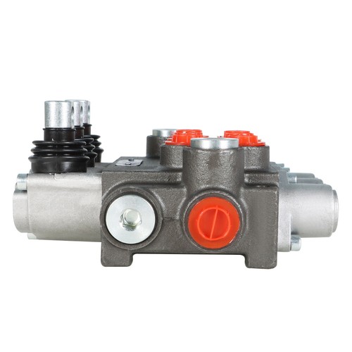 Hydraulic Directional Control Valve 3 Spool 13GPM BSPP Interface New - Picture 9 of 19