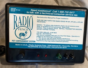 radio dog fence