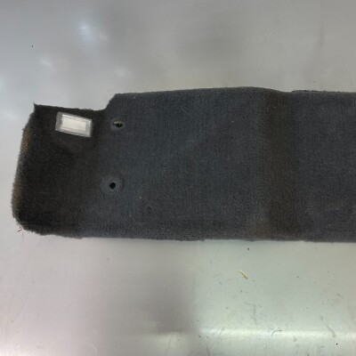 2005-13 C6 Corvette Rear Floor Carpet Panel - 25800708 - Black 