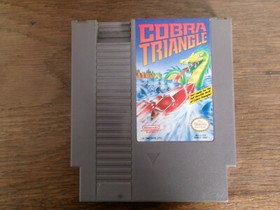 JEU vid&eacute;o Nintendo Nes Cobra Triangle FR PAL + boite + notice