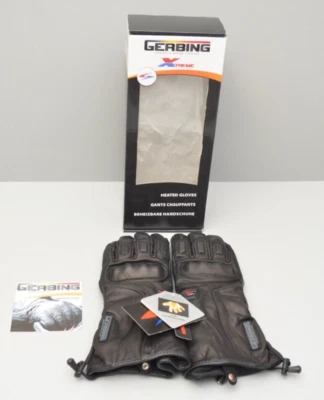 Gerbing Xtreme XRL beheizte Motorradhandschuhe Anilinleder Schwarz Herren Gr: M - Bild 1 von 3
