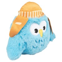 Duvo+ PlüSch Hundespielzeug Eule Blau 24X17X8 Cm Quietscher Spielspaß