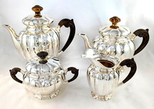 Vintage Spritzer & Fuhrmann Sterling Silver  4 Piece Tea and Coffee Set