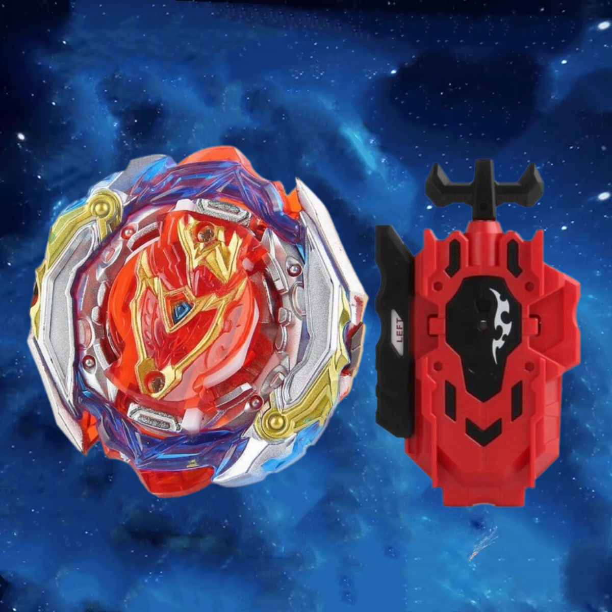 Beyblade MQ/B-201 Flame Zest Achilles Fusion Masters