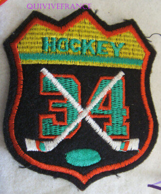Patch Hockey Sur Glace SK2079 - écusson 34 (occasion)