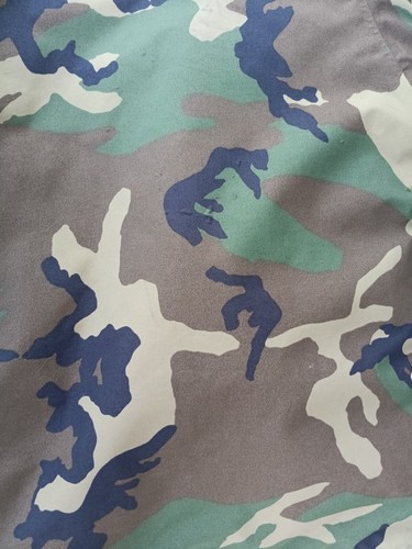 US Military Cold Weather Parka Green Camouflage 8415-01-228-1319; Size Large Reg - Picture 11 of 13