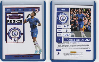 19/20 2019/20 Panini Chronicles Soccer Contenders Red #20 Tammy Abraham Chelsea