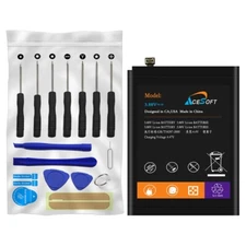 High Capacity 4600mAh Battery Free Screwdriver Tools for T-Mobile Revvl 6 5G USA