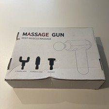 Deep Muscle Massage Gun 4 Interchangeable Heads Multi Speed Regulation