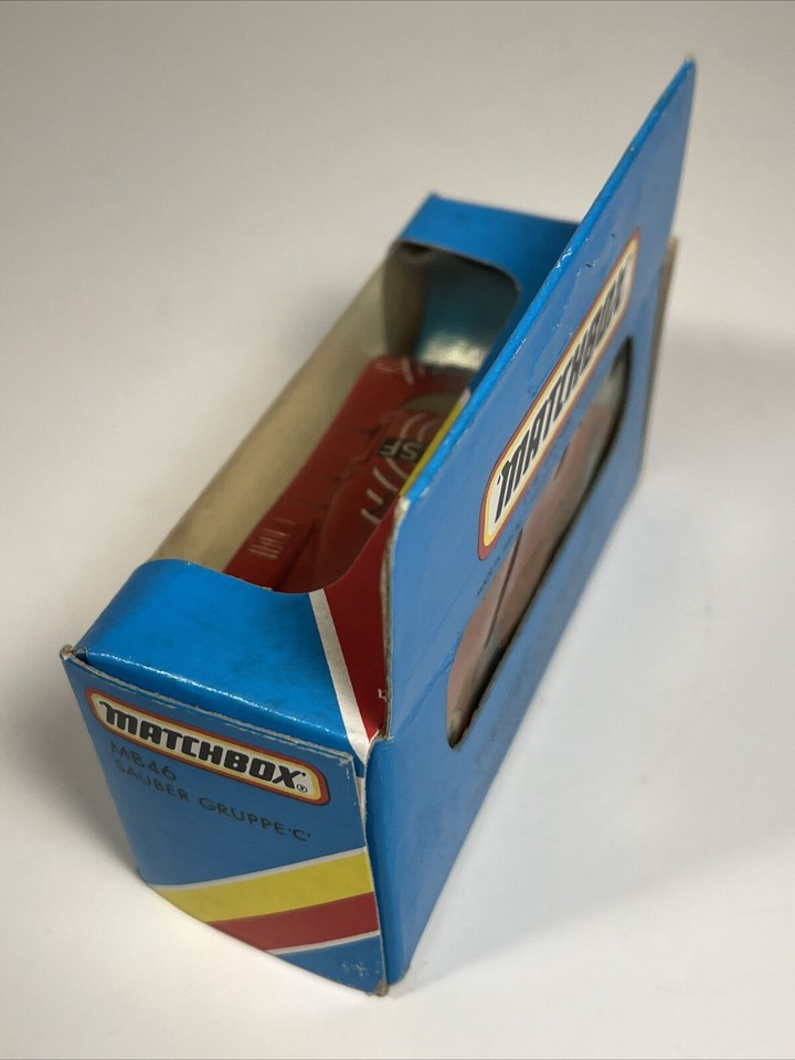 1981 Matchbox Superfast MB 46 Sauber Group C BASF In Unpunched Sealed