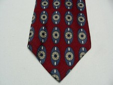 XMI - Geometric Patterned - Vintage - Made in USA - 100% SILK NECK TIE!