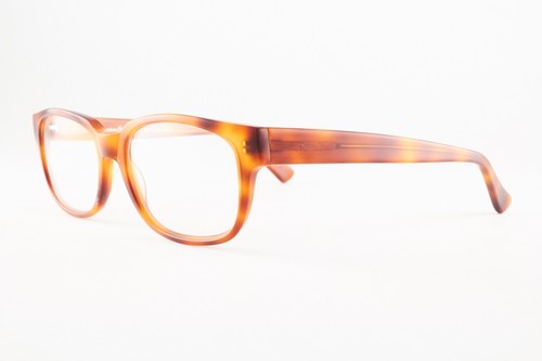 Authentic Anglo American Optical MOD 312 DB 55mm Matte Tortoise Glasses England - Picture 2 of 5